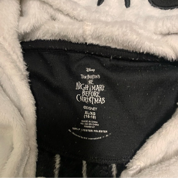 Disney The Nightmare Before Christmas Jack Skellington Sleep Lounger Gown XL - Picture 3 of 4